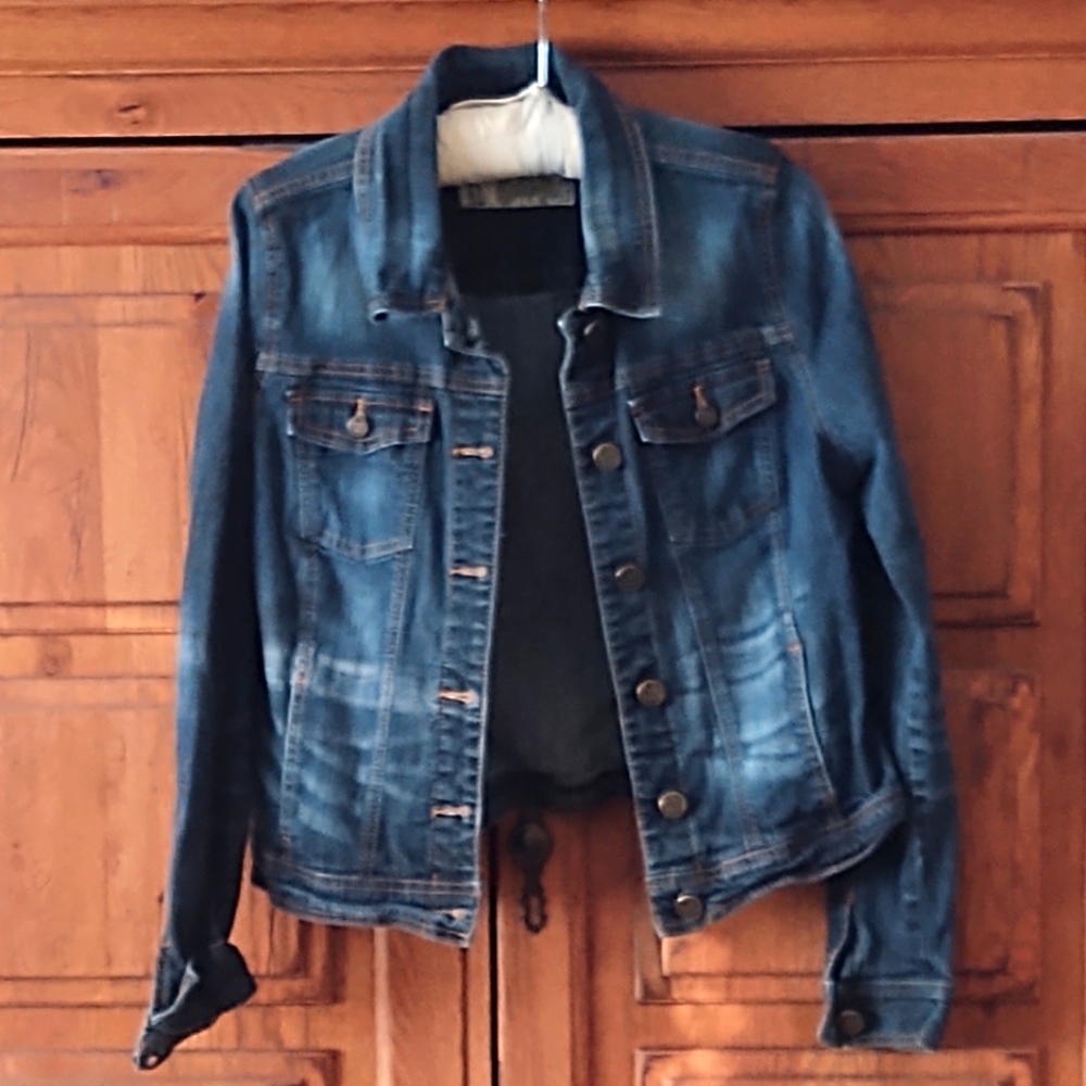 Indigo Rein Denim Jacket, Size XL